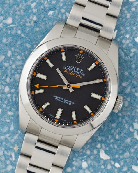 garanzia rolex milgauss|rolex milgauss dial.